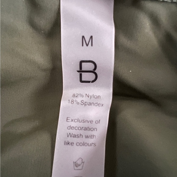 Olive Green Women's bathing bottom - Picture 3 of 6